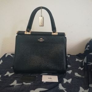 Coach patent leather Grace bag